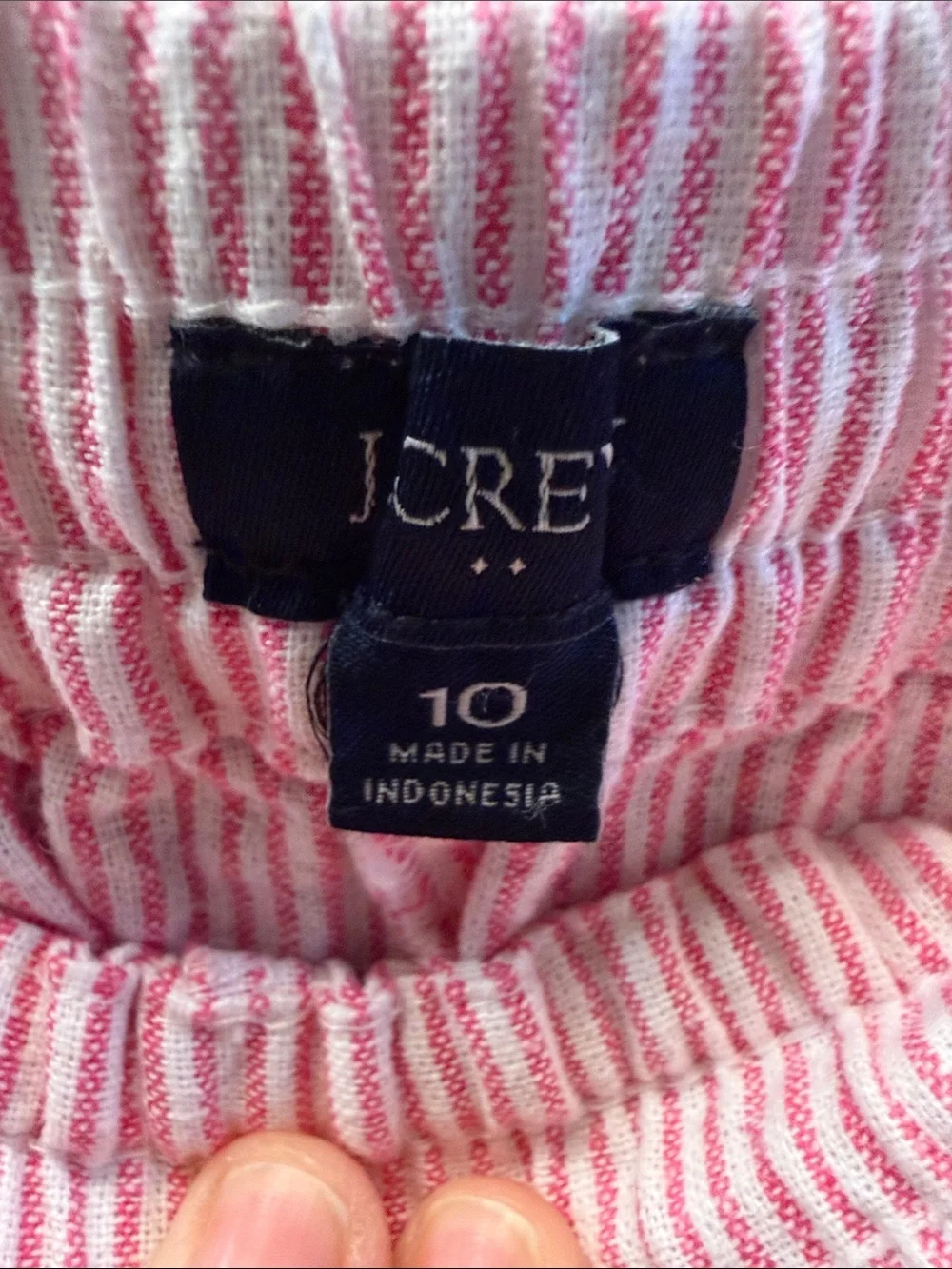 J. Crew Pink Corduroy Drawstring Joggers